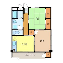 見福ニューハイツの物件間取画像